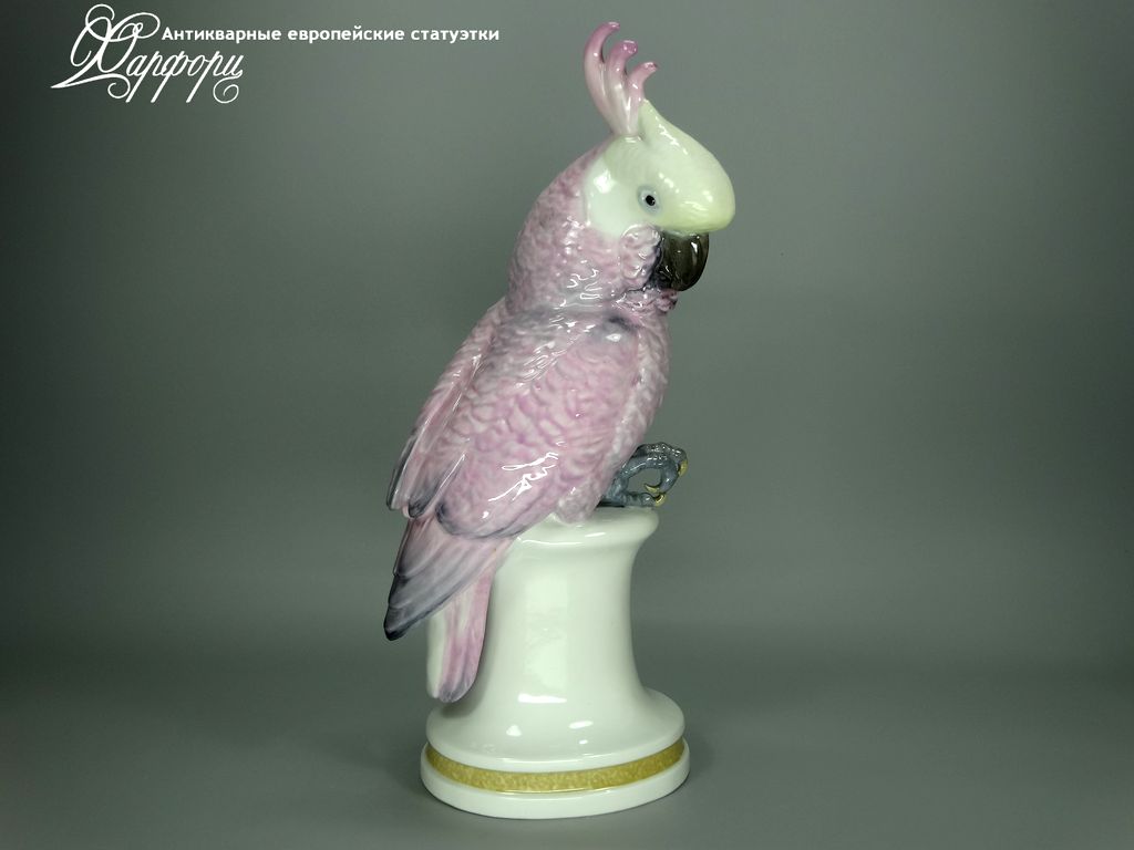 Купить фарфоровые статуэтки KARL ENS, Розовый какаду, Германия